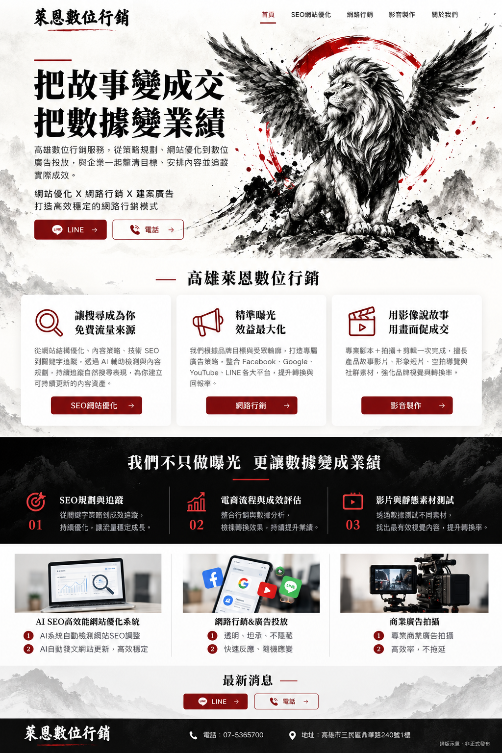 AI SEO高效能網站優化系統示意圖片